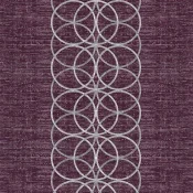 Wykładzina flokowana Forbo Flotex Geometric Graphic 244001 Apollo Border Burgundy