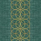 Wykładzina flokowana Forbo Flotex Geometric Graphic 244003 Apollo Border Jade