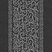 Wykładzina flokowana Forbo Flotex Geometric Graphic 252307 Trianon Border Ferrum