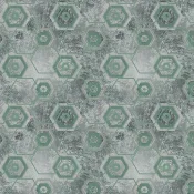 Wykładzina flokowana Forbo Flotex Geometric Graphic 255103 Enigma Large Green