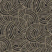 Wykładzina flokowana Forbo Flotex Statement 262101 Mandala Black Jack