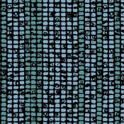 Wykładzina flokowana Forbo Flotex By Tibor 980411 Mosaic marine stripe
