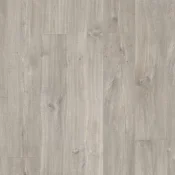 Panele winylowe LVT Quick-Step Blos - Alpha Vinyl AVSPU40030 Dąb Canyon Szary ze śladami cięcia piłą