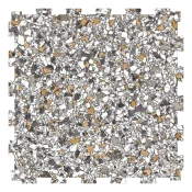 Płytki techniczne R-Tile Urban Tile Brown Terrazzo 46921K