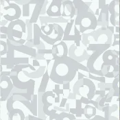 Wykładzina elastyczna PCV Gerflor Taralay Impression Compact 1103 HAPPY NUMBER GREY