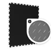 Płytki techniczne Gerflor R-tile 7mm 9004 Black