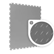 Płytki techniczne Gerflor R-tile 7mm 7045 Light Grey