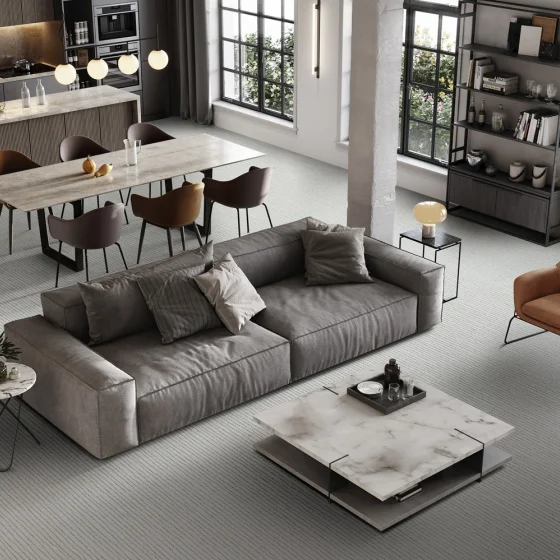 Wykładzina dywanowa w rolce SmartStrand Loft Life Pure - Living Colours vol. 3