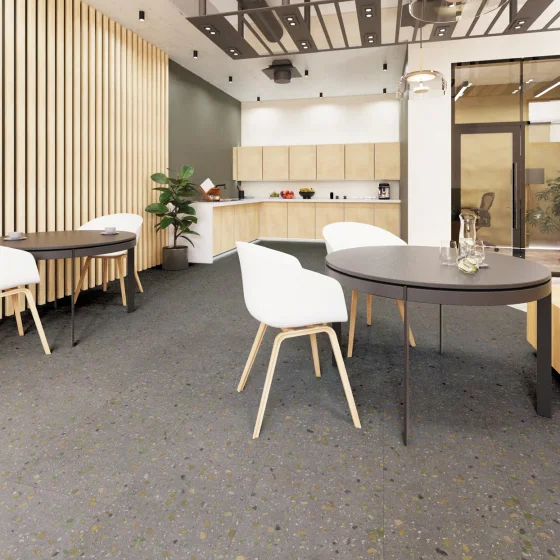 Płytki winylowe LVT Milliken All About Stone 5.0. Terazzo Grande