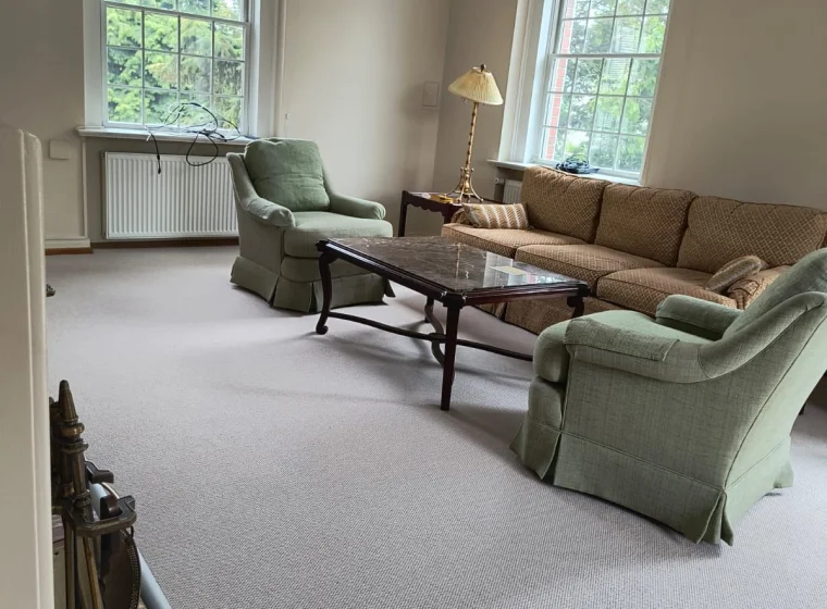 Ambasada amerykańska - realizacja montażu wykładzin