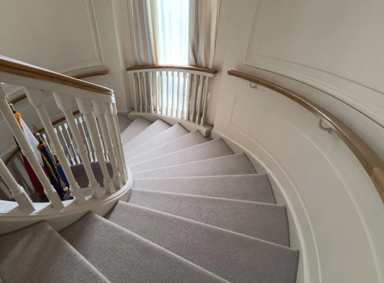 Ambasada amerykańska - realizacja montażu wykładzin