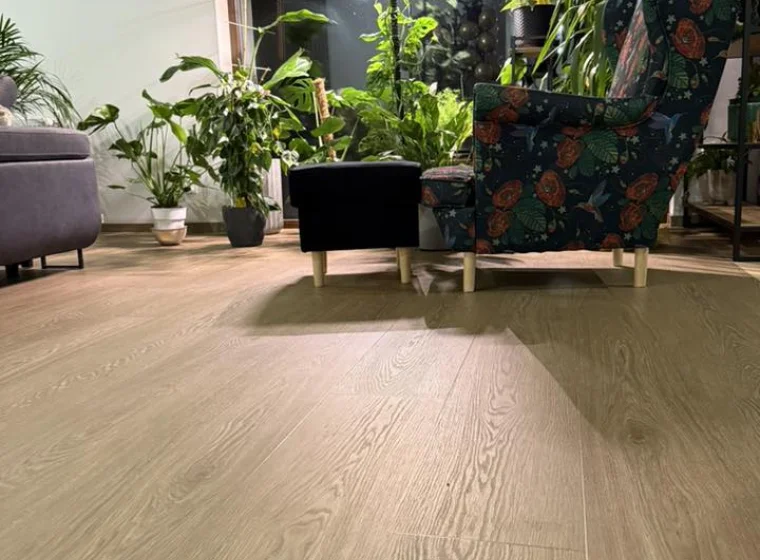 montaż paneli LVT Gerflor Creation 55 - dom pod warszawą