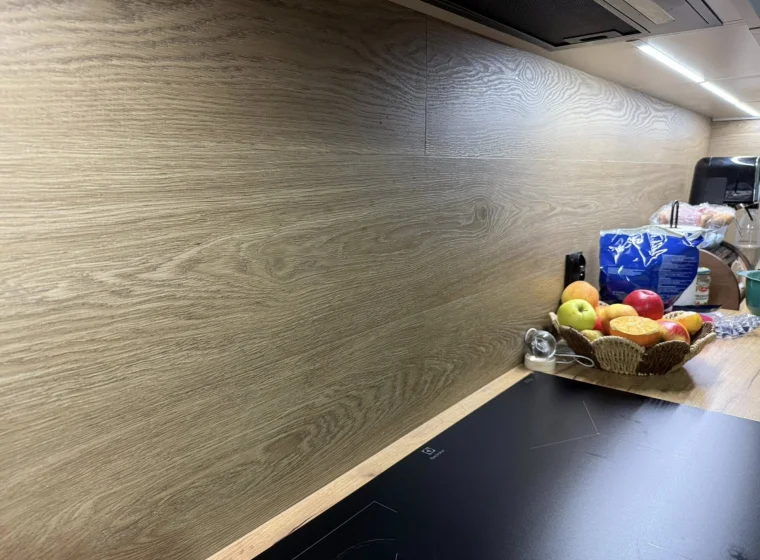 montaż paneli LVT Gerflor Creation 55 - dom pod warszawą