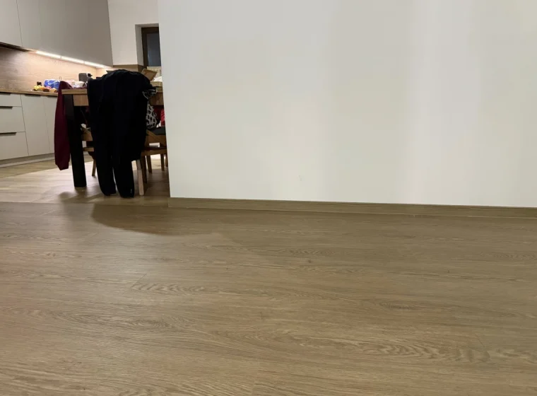 montaż paneli LVT Gerflor Creation 55 - dom pod warszawą