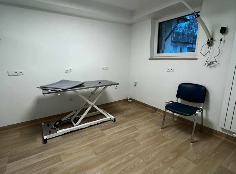 Realizacja montażu wykładziny PCV w gabinecie weterynaryjnym