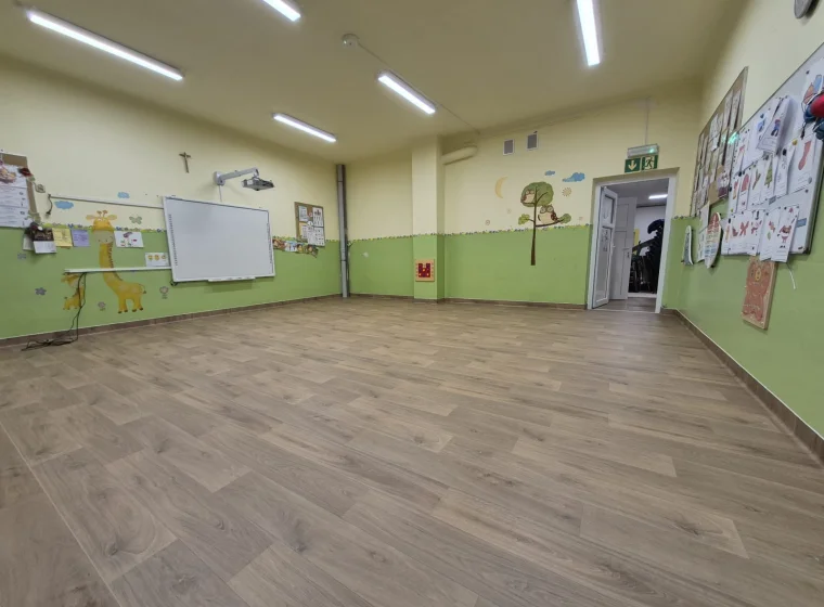 Ośrodek Szkolno-Przedszkolny montaż wykładziny elastycznej od Forbo