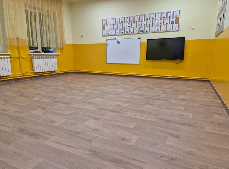 Ośrodek Szkolno-Przedszkolny montaż wykładziny elastycznej od Forbo