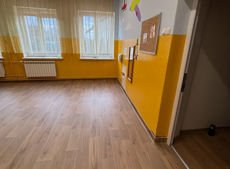 Ośrodek Szkolno-Przedszkolny montaż wykładziny elastycznej od Forbo