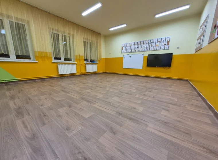 Ośrodek Szkolno-Przedszkolny montaż wykładziny elastycznej od Forbo