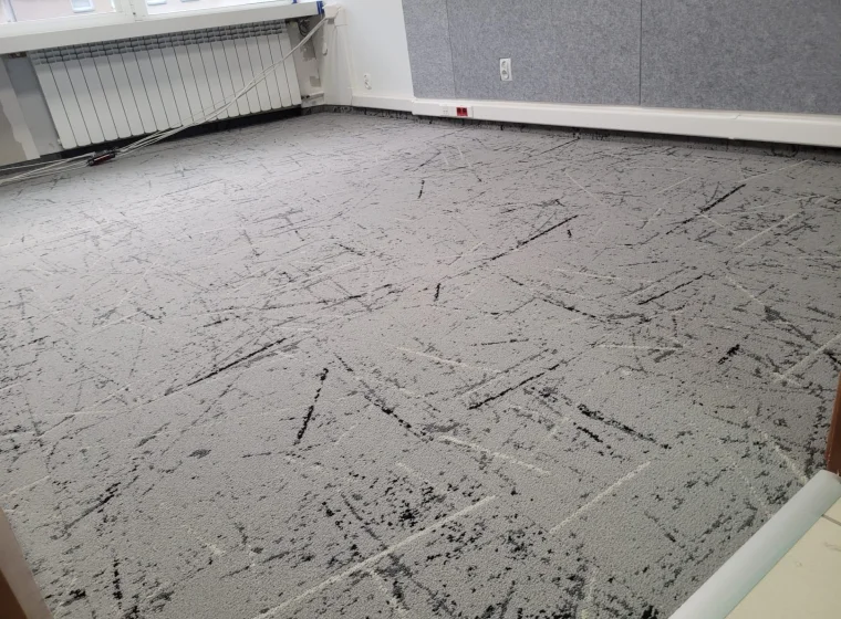 Płytki dywanowe Balsan Crazy - montaż realizacja