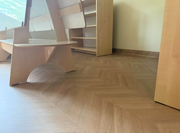 Przedszkole z nową podłogą | Realizacja z wykładziną Forbo