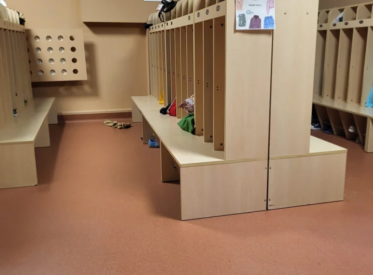 Wykładzina Forbo Sphera w przedszkolu | Portfolio