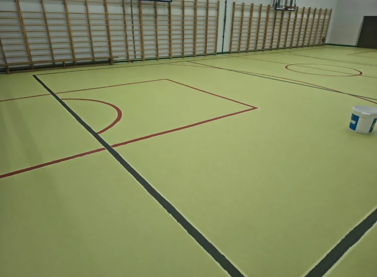 Sala Gimnastyczna w szkole