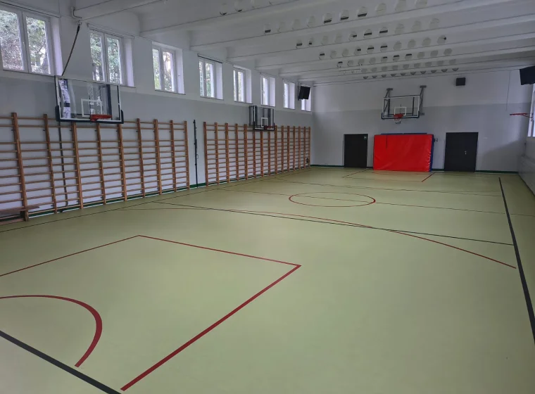 Sala Gimnastyczna w szkole