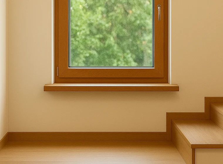 Jak zrobić parapet z paneli winylowych LVT? 