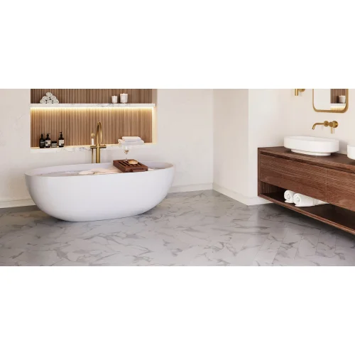 Płytki winylowe LVT AW Maximus Click Pure Marble Herringbone