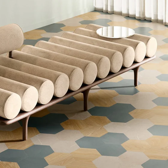 Płytki winylowe LVT IVC Moods Hexagon Cluster