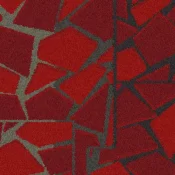 Płytki dywanowe Interface Rue 8344006 Red