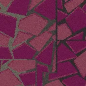 Płytki dywanowe Interface Rue 8344007 Pink