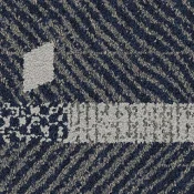 Płytki dywanowe Interface Accent Hour Navy 1905007